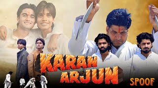 Karan Arjun (1995) | Salman Khan | Shahrukh Khan | Amrish Puri | Karan Arjun Movie Spoof