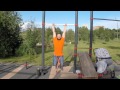 26 Weighted Pull ups + 40 kg. Подтягивания на турнике с доп. весом 40 кг, 26 повторений.