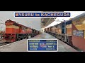 Mysuru to kacheguda  journey in 12786 express behind classic alco twins  indian railways