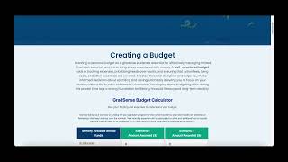 Demo video showing the GradSense website built by Simpalm