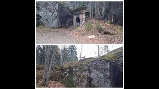 Пороховой склад в скале постройки 1914-1918г.г./ Город Выборг