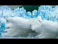 Huge glacier calving and danger glacier waves compilation 2k18 (2/3)