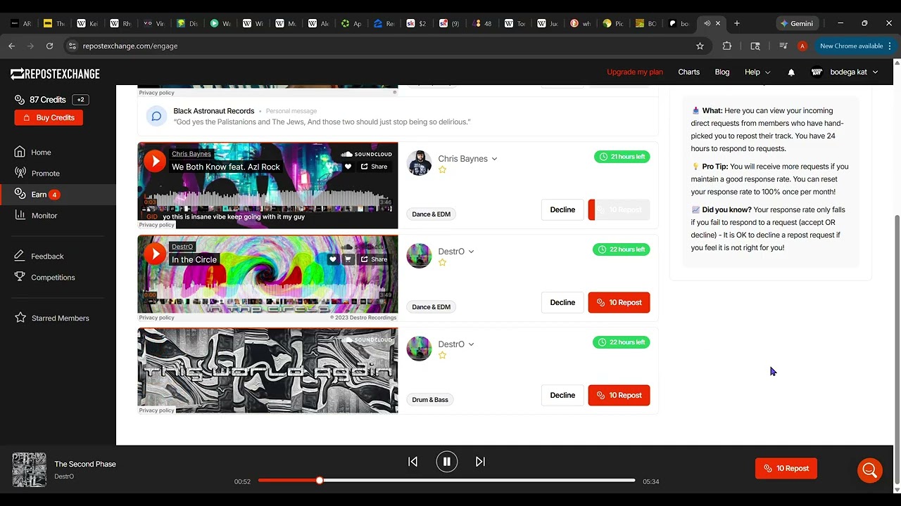 Today on REPOSTEXCHANGE