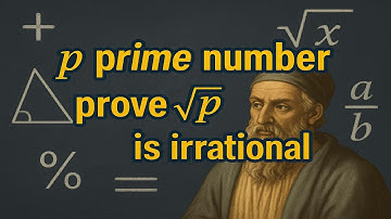 Why the Square Root of Any Prime Number Is Irrational