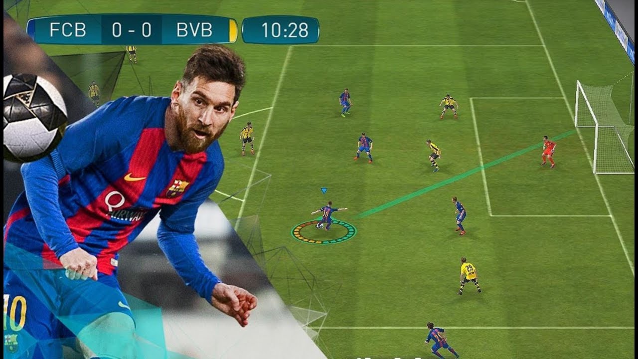 How does Pro Evolution Soccer 2017 monetise on mobile?