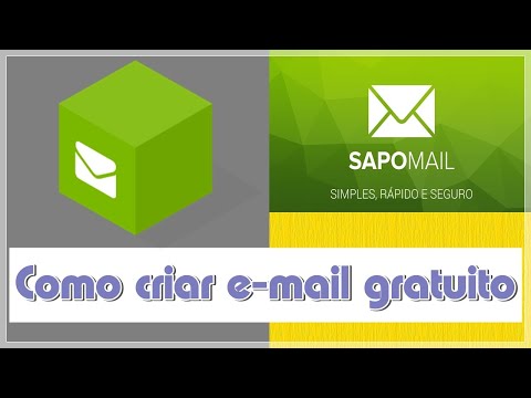 Como criar um e-mail gratuito no SAPO