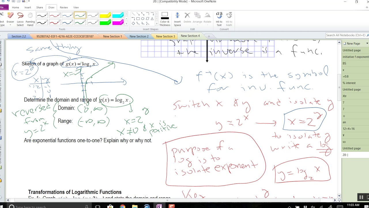 Section 3 2 Part 1 Precalculus Spring 2017 - YouTube