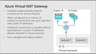 Azure Virtual NAT Gateway