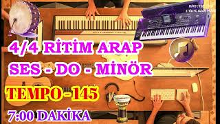 4/4 Ritim Arap Do Minör Tempo 145