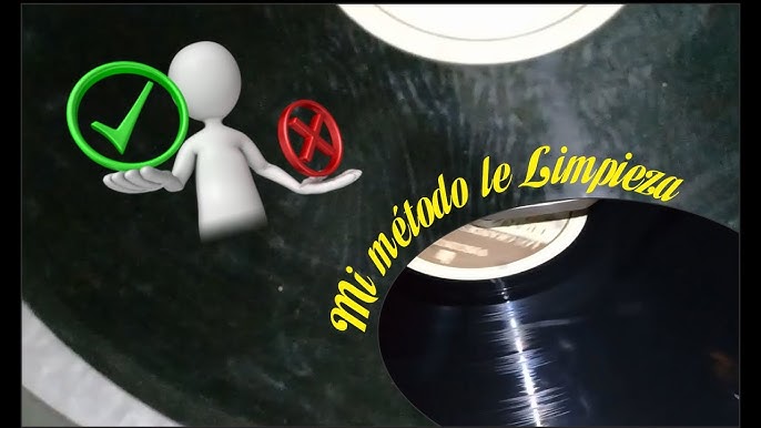 Como LIMPIAR tus discos de vinilo de forma económica y casera [Rescatando  discos Cap. 1] 