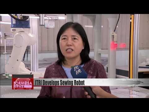 ITRI develops automated garment-making station