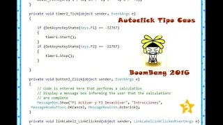 Como Crear Un Autoclick Tipo Caos (BoomBang)