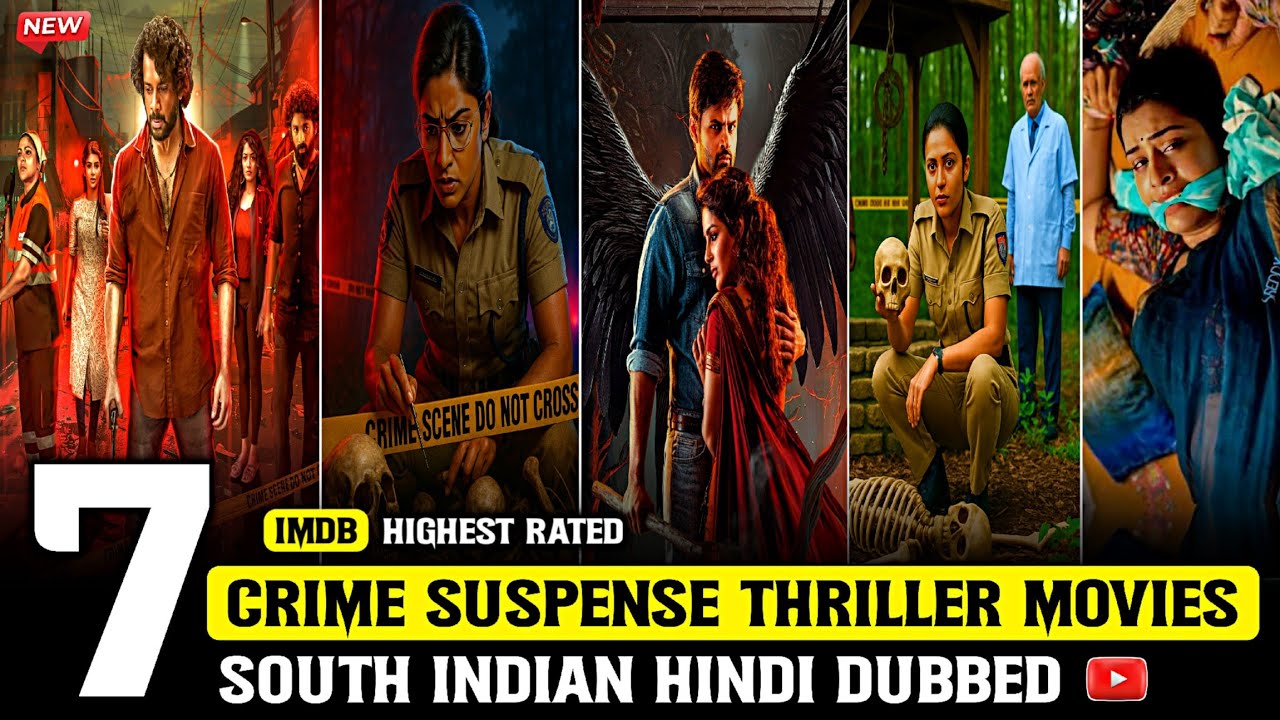 Top 7 Best South Indian Suspense Thriller Movies In Hindi Dubbed 2025 ...