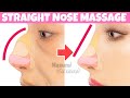8mins get a slim straight nose with this massage hooked nose reduction remove nose hump