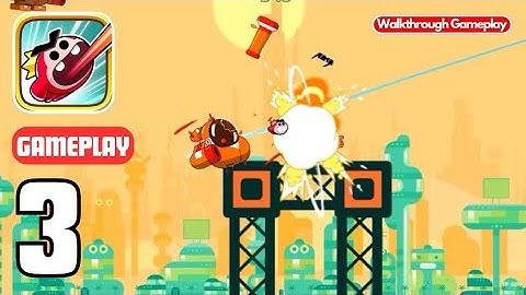 King Tongue | Walkthrough Gameplay 3 | Level 2-1 to 2-4 (Android, iOS)