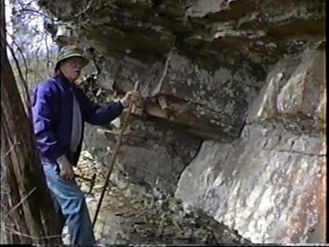 William T. Hathaway: Sedimentary Layers on the Banister Cliffs at Markham, VA