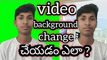 how to change video background use kinemaster and power director with chroma key in android
