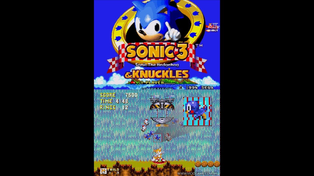 Sonic 3 & Knuckles - Mega Drive - 1994 - Flicky Appearances - YouTube