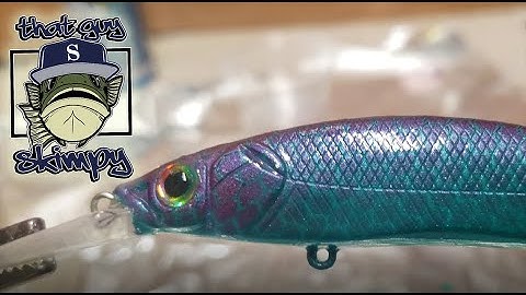 How To Airbrush A Junebug Color Jerkbait  - Do-It Molds - That Guy Skimpy