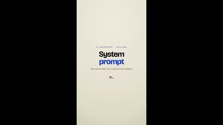 What is a system prompt? — Turn Budget