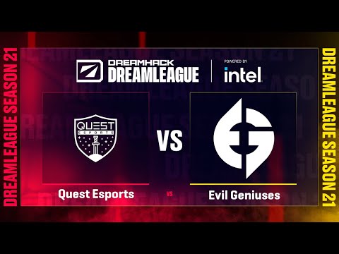 Quest Esports vs Evil Geniuses | Game 2 | DreamLeague Season 21 - Group B
