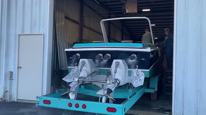 496 chevys come to life in Miami Vice tribute boat