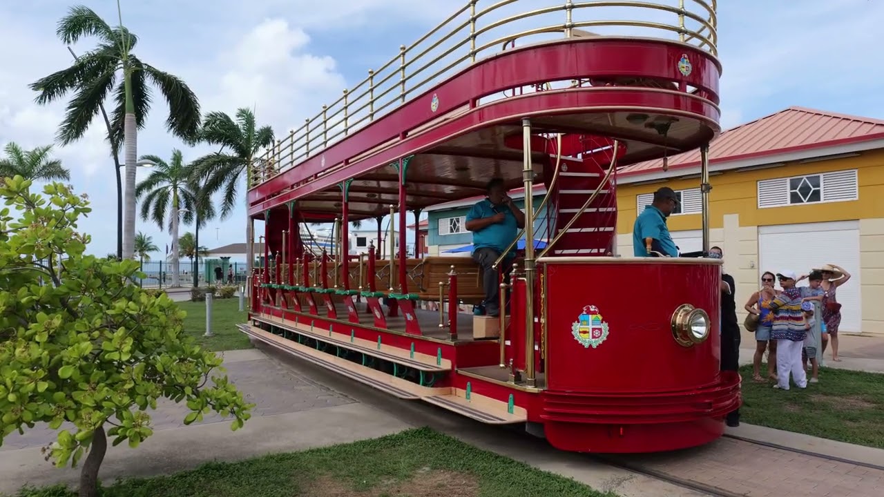 Aruba free Trolly Bus and beaches
