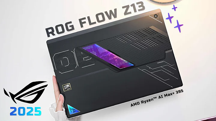 Amazing Monster Device: AMD ROG Flow Z13 (2025) 💻 | Aesthetic Unboxing & Game Testing 🎮🔥