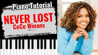 🎹NEVER LOST by Cece Winans (easy piano tutorial lesson free)