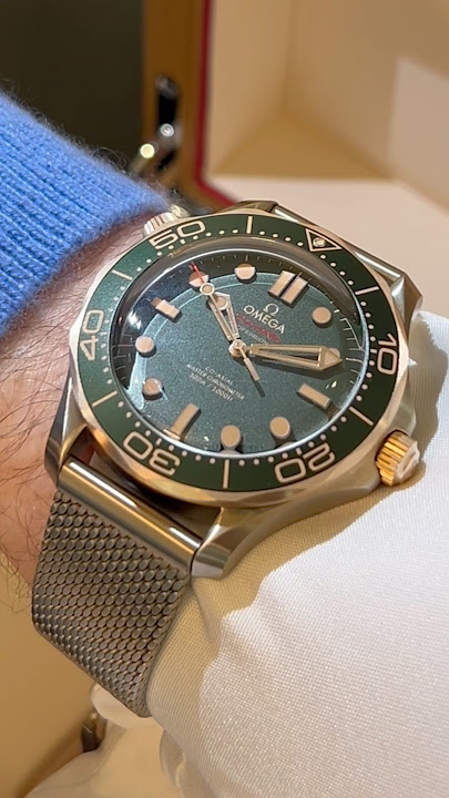 The NEW 2024 Omega Seamaster Diver 300m in Titanium and Bronze Gold