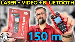 Metro laser con telecamera 150 metri. ADA INSTRUMENTS - COSMO 150 VIDEO. Con bluetooth