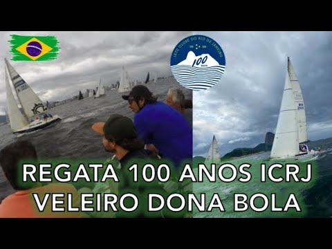 ⁣Regata 100 anos ICRJ: Veleiro Dona Bola