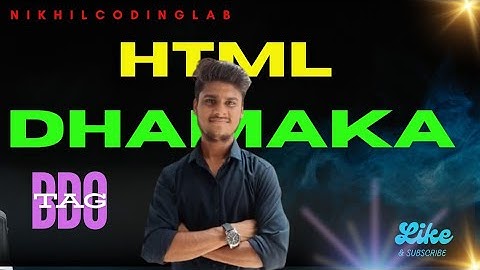 "HTML BDO Tag Explained ✨ | Change Text Direction in HTML 🔄 | HTML Tutorial for Beginners 💻" 