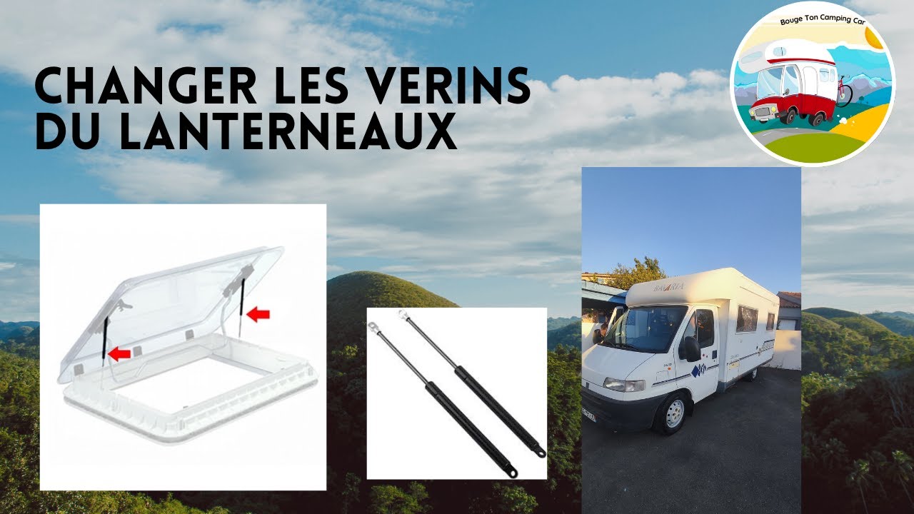 Changer les vérins de Lanterneaux Camping Car YouTube — free download