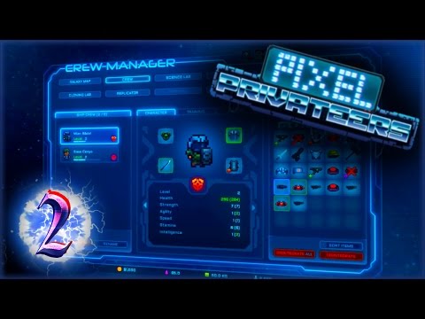Видео: Pixel Privateers - Создаём пиратскую команду [#2]