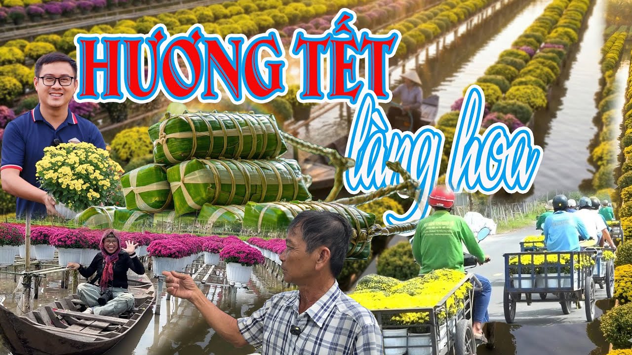 MIỀN TÂY NGÀY GIÁP TẾT CON ĐƯỜNG QUÊ BẮT ĐẦU CÓ MÙI KHÓI, KHÓI RƠM, KHÓI LÁ, KHÓI CỦA NỒI BÁNH TÉT