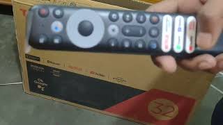 My new 32' TCL LED Google TV with 2 years warranty for trading journey