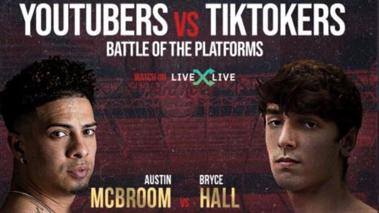 Tiktok vs YouTube Boxing match Live - YouTube