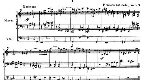 Hermann Schroeder: Six Preludes & Intermezzi for O...