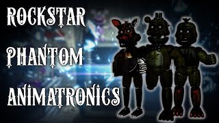 [FNAF | Speed Edit] Making Rockstar Phantom Animatronics