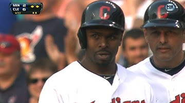 MIN@CLE: Indians plate six runs in the first inning