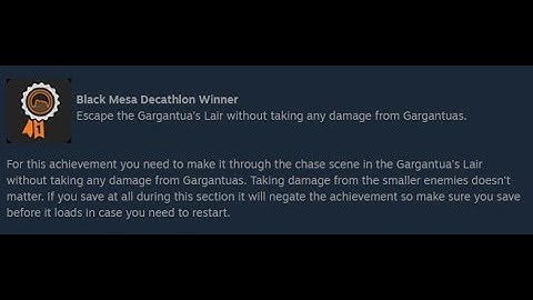 Black Mesa Decathlon Winner (Achievement)