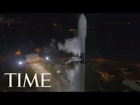 Watch SpaceX Launch A Satellite Into Orbit Before Landing Its Falcon 9 Rocket On A Drone Ship | TIME