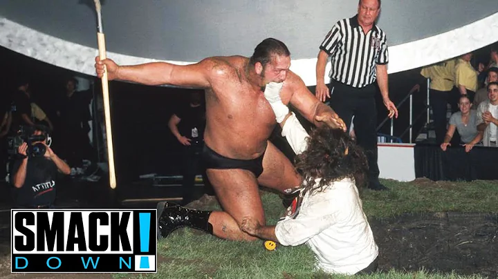 FULL MATCH - Undertaker & Big Show vs. Rock & Mankind - Buried Alive Match: SmackDown, Sept. 9, 1999
