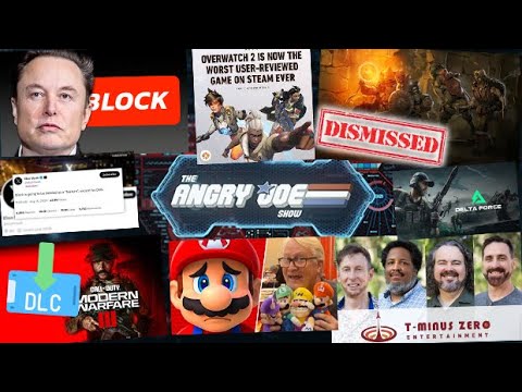 AJS News- Dark & Darker Case DISMISSED, Overwatch 2 WORST on Steam, MW3 is it DLC?, X Removes Block?