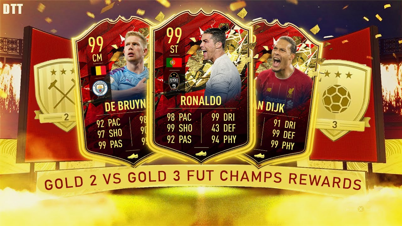 Gold 3 VS Gold 2 TOTSSF FUT Champions Rewards! Insane Packs! FIFA 20 Ultimate Team! Ultimate TOTS!!