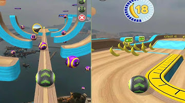 Going balls Speedrun new update level 154 to 157