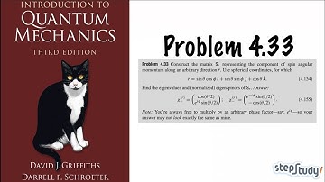Problem 4.33 ) Introduction to Quantum Mechanics