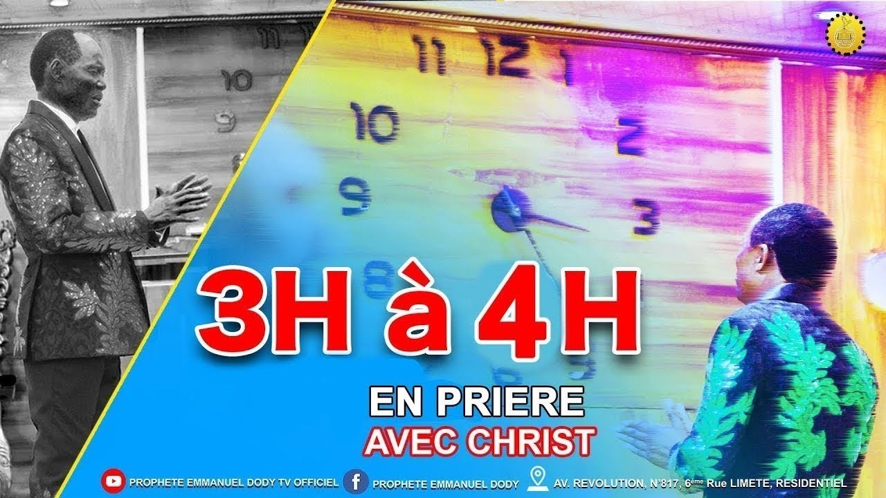 3H A 4H EN PRIERE AVEC CHRIST DE MARDI  03 / 03 / 2026