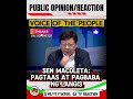 Sen Marcoleta: "Pagtaas at Pagbaba ng Presyo ng Langis"